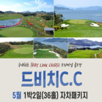 [2026] 5월 남해바다 거제 명문 드비치 1박2일 패키지
