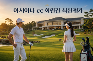[2026] 수도권 명문 아시아나CC 회원권, 지금이 매수 타이밍일까?