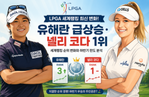 [프리미엄 골프 뉴스] [2026 LPGA ] 유해란 메이저 우승으로 대격변! 넬리 코다 1위 수성, 하반기 판도 총정리