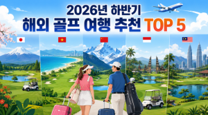 [프리미엄 투어] 2026년 하반기 해외 골프 여행 추천 TOP 5