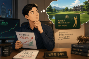 [2026] 주식으로 돈 번 투자자들이 주목하는 다음 투자처, 골프 회원권 가치 분석과 시세 전망 총정리
